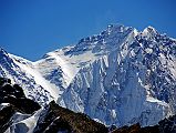 Gokyo 6 Knobby View 6 South Col, Geneva Spur, Lhotse West Face, Nuptse Close Up The view of the Lhotse West Face, South Col, and the Geneva Spur from Knobby View north of Gokyo are the best in the Khumbu for a trekker.